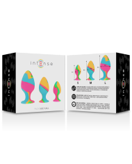 INTENSE SET PLUG SILICONA MULTICOLOR