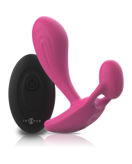 INTENSE SHELLY DUO ANAL PERINEO VAGINAL CLITORIS REMOTO ROSA