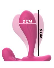 INTENSE SHELLY DUO ANAL PERINEO VAGINAL CLITORIS REMOTO ROSA