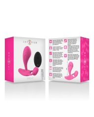 INTENSE SHELLY DUO ANAL PERINEO VAGINAL CLITORIS REMOTO ROSA