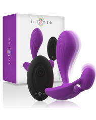 INTENSE SHELLY DUO ANAL PERINEO VAGINAL CLITORIS REMOTO MORADO