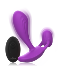 INTENSE SHELLY DUO ANAL PERINEO VAGINAL CLITORIS REMOTO MORADO