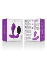 INTENSE SHELLY DUO ANAL PERINEO VAGINAL CLITORIS REMOTO MORADO