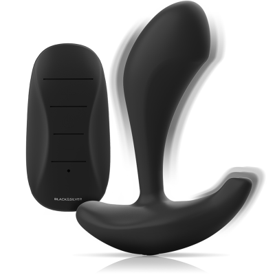 BLACKSILVER DWAYNE PLUG ANAL SILICONA CONTROL REMOTO