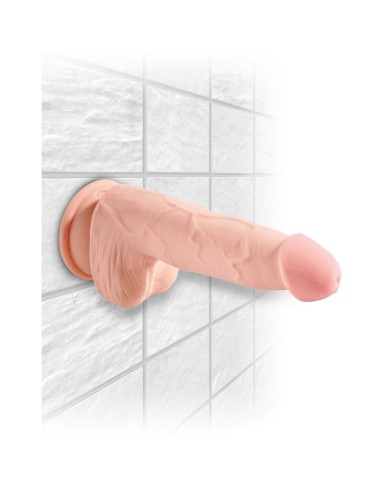 KING COCK DILDO TRIPLE DENSIDAD 19 CM