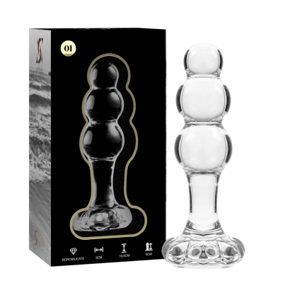 NEBULA SERIES BY IBIZA MODELO 1 PLUG CRISTAL TRANSPARENTE 105 CM O 3 CM