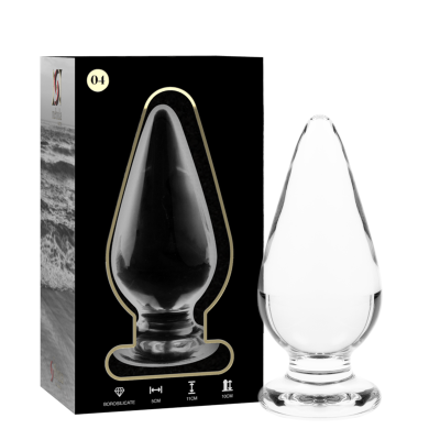 NEBULA SERIES BY IBIZA MODELO 4 PLUG CRISTAL TRANSPARENTE 11 CM O 5 CM