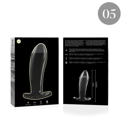 NEBULA SERIES BY IBIZA MODELO 5 PLUG CRISTAL TRANSPARENTE 125 CM O 35 CM