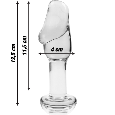 NEBULA SERIES BY IBIZA MODELO 6 PLUG CRISTAL TRANSPARENTE 125 CM O 4 CM
