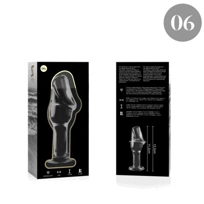 NEBULA SERIES BY IBIZA MODELO 6 PLUG CRISTAL TRANSPARENTE 125 CM O 4 CM