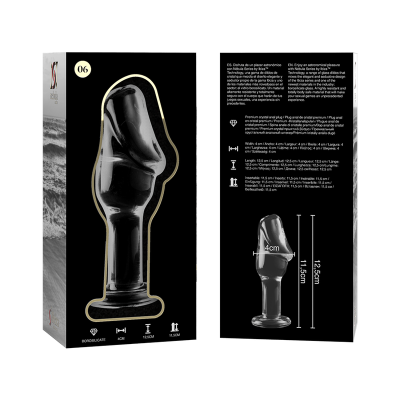 NEBULA SERIES BY IBIZA MODELO 6 PLUG CRISTAL TRANSPARENTE 125 CM O 4 CM