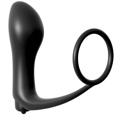 VIBRADOR CON PLUG ANAL Y ESTIMULACION PROSTATICA