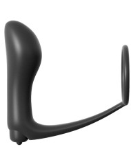 VIBRADOR CON PLUG ANAL Y ESTIMULACION PROSTATICA