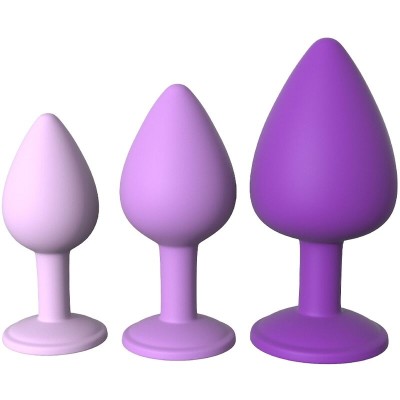 FANTASY FOR HER SET 3 PLUG ANAL VIOLETA