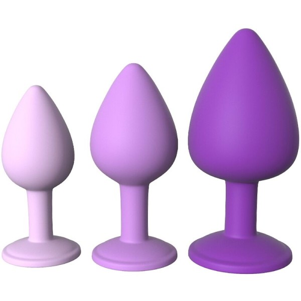 FANTASY FOR HER SET 3 PLUG ANAL VIOLETA