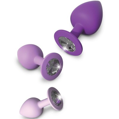 FANTASY FOR HER SET 3 PLUG ANAL VIOLETA