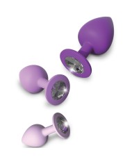 FANTASY FOR HER SET 3 PLUG ANAL VIOLETA