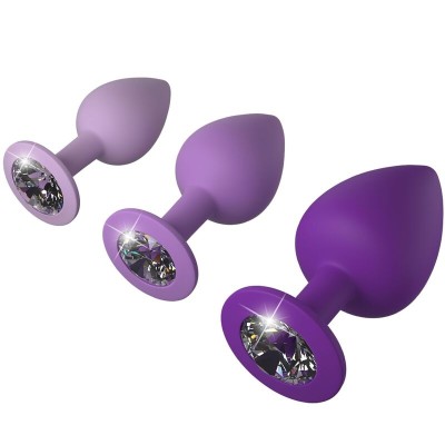 FANTASY FOR HER SET 3 PLUG ANAL VIOLETA
