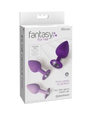 FANTASY FOR HER SET 3 PLUG ANAL VIOLETA
