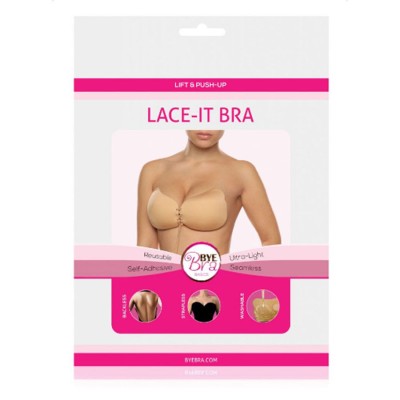 BYE BRA LACE IT REALZADOR PUSH UP BEIGE COPA D