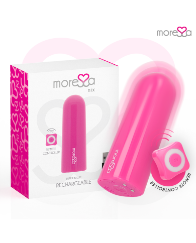 MORESSA NIX POTENTE VIBRADOR MULTI JUEGOS CONTROL REMOTO ROSA MORESSA NIX POTENTE VIBRADOR MULTI JUEGOS CONTROL REMOTO ROSA