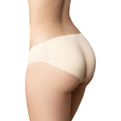 BYE BRA PANTIES BAJOS CON RELLENO NALGAS TALLA S