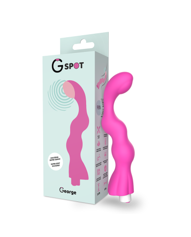 G SPOT GEORGE VIBRADOR PUNTO G ROSA CHICLE G SPOT GEORGE VIBRADOR PUNTO G ROSA CHICLE