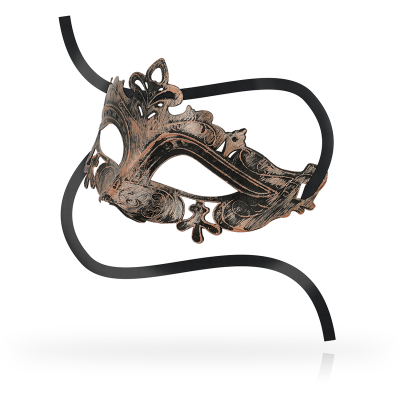 OHMAMA MASKS ANTIFAZ ESTILO VENECIANO COBRE