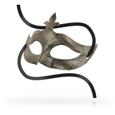 OHMAMA MASKS ANTIFAZ FLOR DE LIS COBRE