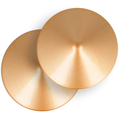 COQUETTE CHIC DESIRE CUBRE PEZONES METAL CIRCULOS DORADOS