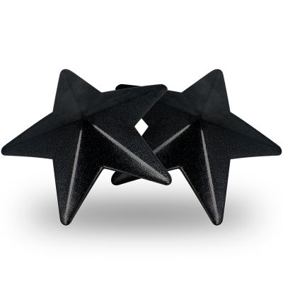 COQUETTE CHIC DESIRE CUBRE PEZONES METAL ESTRELLAS NEGRAS