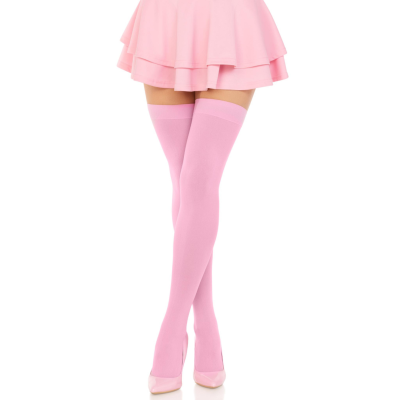 LEG AVENUE MEDIAS NAILON ROSA