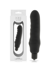 DOLCE VITA GENIUS VIBRADOR SILICONA NEGRO