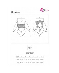 LIVCO CORSETTI FASHION DRIMINA LC90690 BODY AZUL MARINO S M