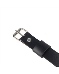 SUBBLIME ARNES DE PIERNA CADENA CUERO NEGRO TALLA UNICA