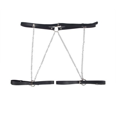SUBBLIME ARNES FORMA CINTURON CUERO NEGRO TALLA UNICA