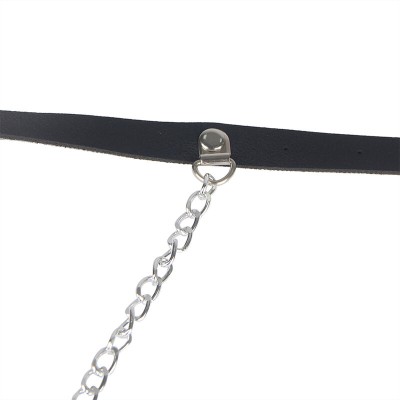 SUBBLIME ARNES FORMA CINTURON CUERO NEGRO TALLA UNICA