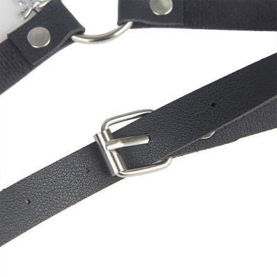SUBBLIME ARNES FORMA CINTURON CUERO NEGRO TALLA UNICA