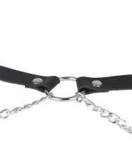 SUBBLIME ARNES FORMA CINTURON CUERO NEGRO TALLA UNICA