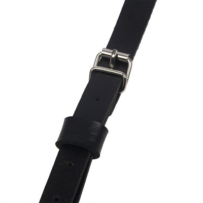 SUBBLIME ARNES DE PECHO ANILLAS DE CUERO NEGRO TALLA UNICA