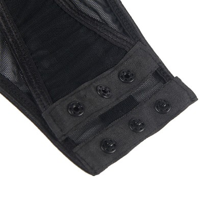 SUBBLIME TEDDY CON LIGUERO DETALLE TIRAS PECHO NEGRO S M