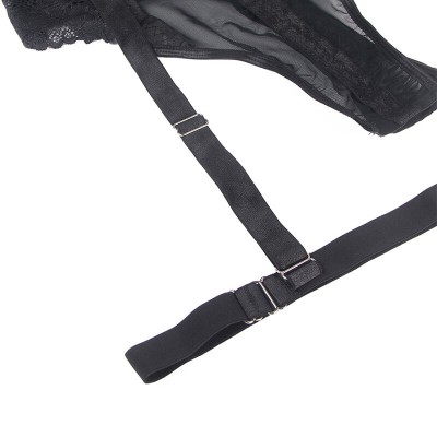 SUBBLIME TEDDY CON LIGUERO DETALLE TIRAS PECHO NEGRO S M