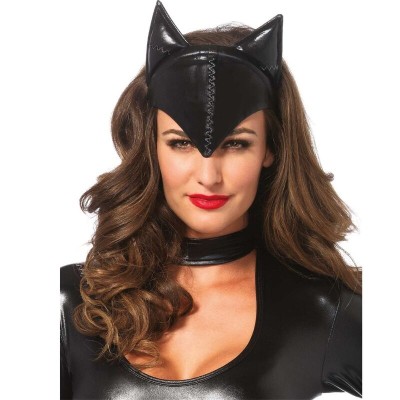 LEG AVENUE MASCARA DE MUJER FELINA NEGRO