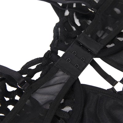 SUBBLIME 954055 BODY SEXY DE ENCAJE NEGRO S M