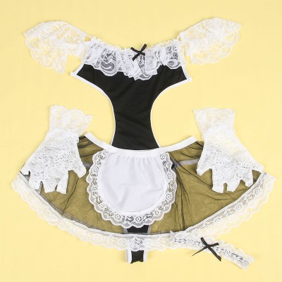 SUBBLIME 954314 DISFRAZ DE CRIADA SEXY NEGRO BLANCO L XL
