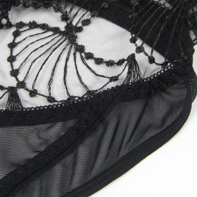 SUBBLIME 955229 BODY TRANSPARENTE CON ENCAJE HUECO NEGRO L XL