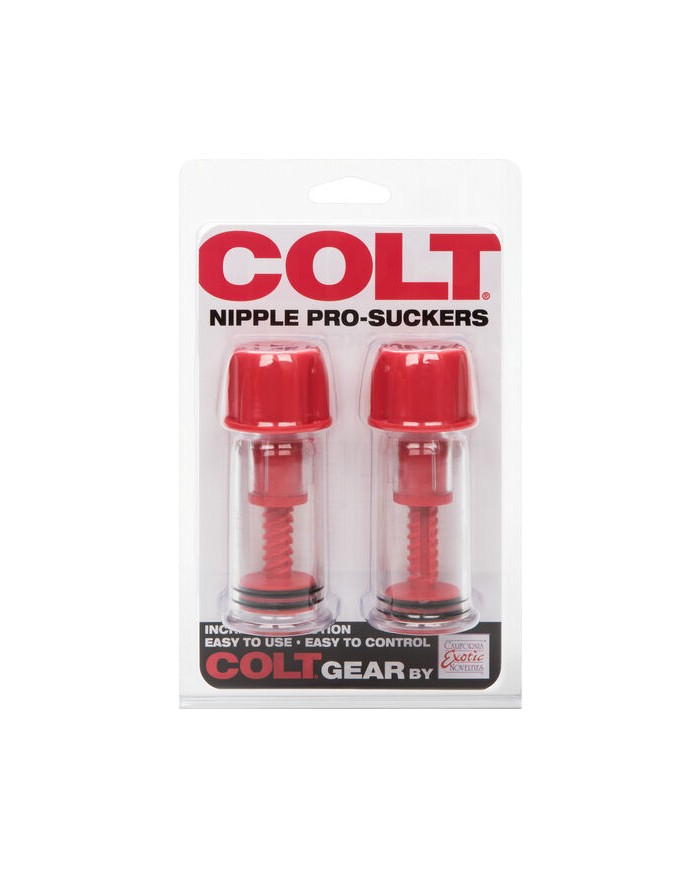 CALEXOTICS COLT VENTOSAS ONDAS ESTIMULADORASAS PARA EL PEZON ROJO