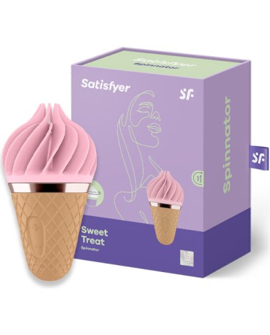 SATISFYER SWEET TREAT SPINNATOR NEGRO SATISFYER SWEET TREAT SPINNATOR NEGRO