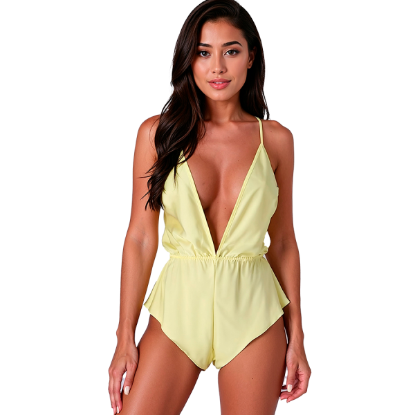PASSION SENSIE BODY AMARILLO L XL