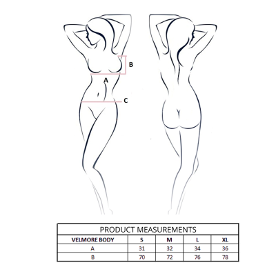 PASSION VELMORE BODY AZUL L XL